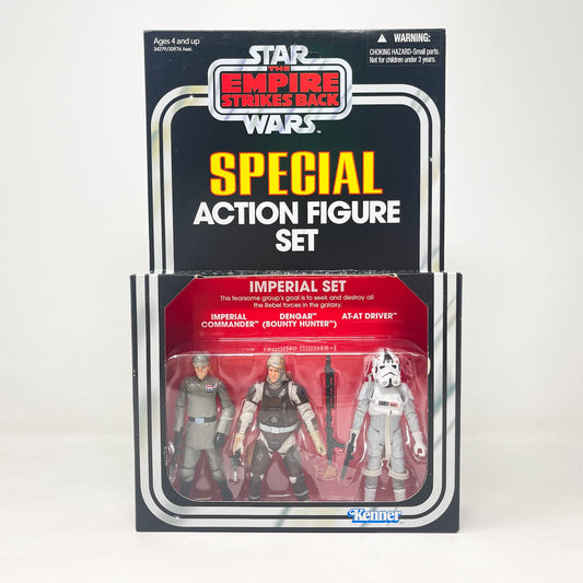 Vintage Hasbro Star Wars Vintage Collection Carded VC Multipack - Imperial Set - Dengar, AT-AT Driver, Imperial Commander - Hasbro Vintage Collection Special Action Figure Set