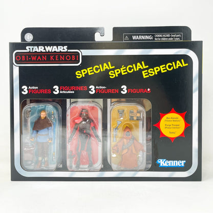 Vintage Hasbro Star Wars Vintage Collection Carded VC Obi-Wan Kenobi Special 3 Pack - The Vintage Collection Multipack