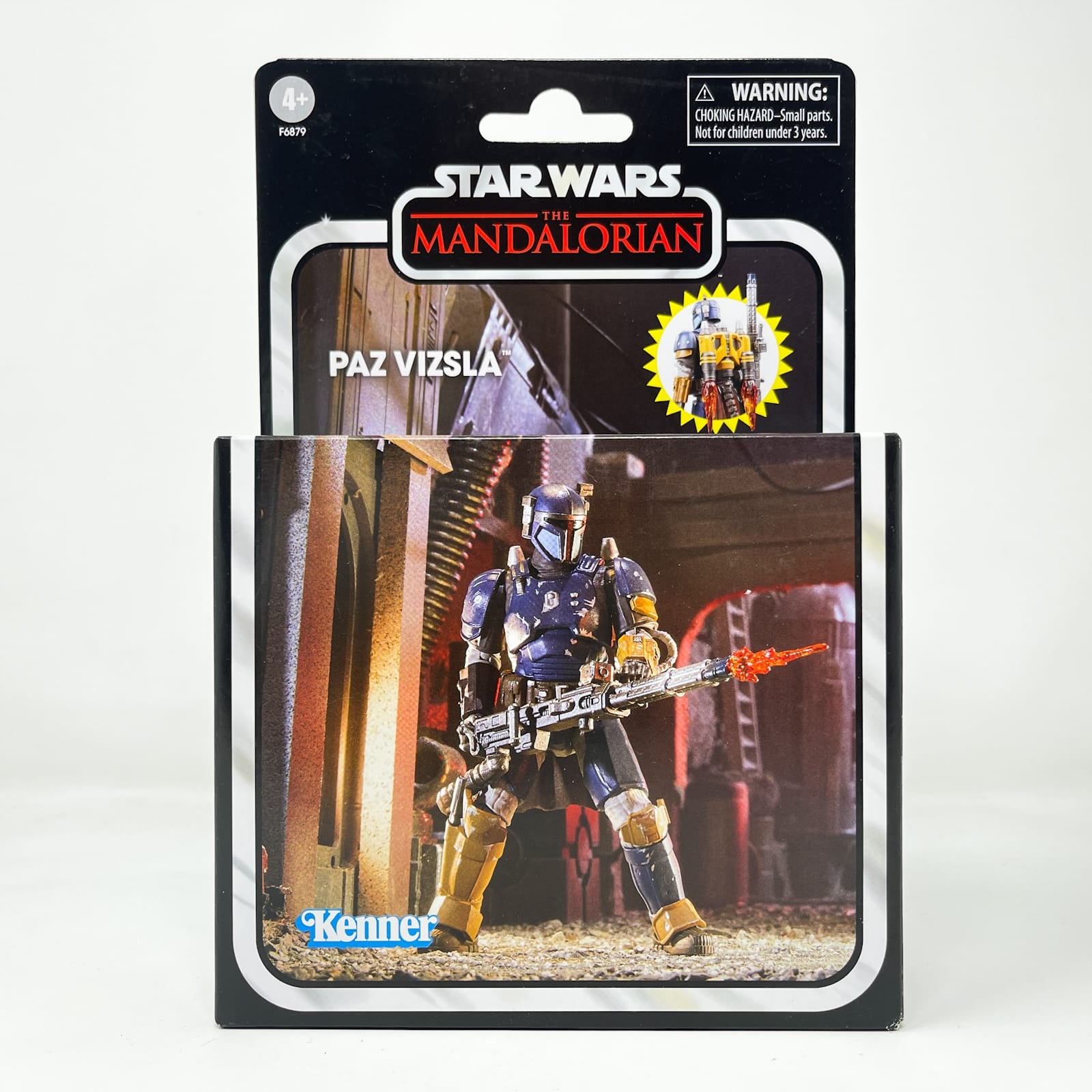 Vintage Hasbro Star Wars Vintage Collection Carded VC Paz Vizsla (Deluxe) - The Vintage Collection Hasbro Star Wars Figure