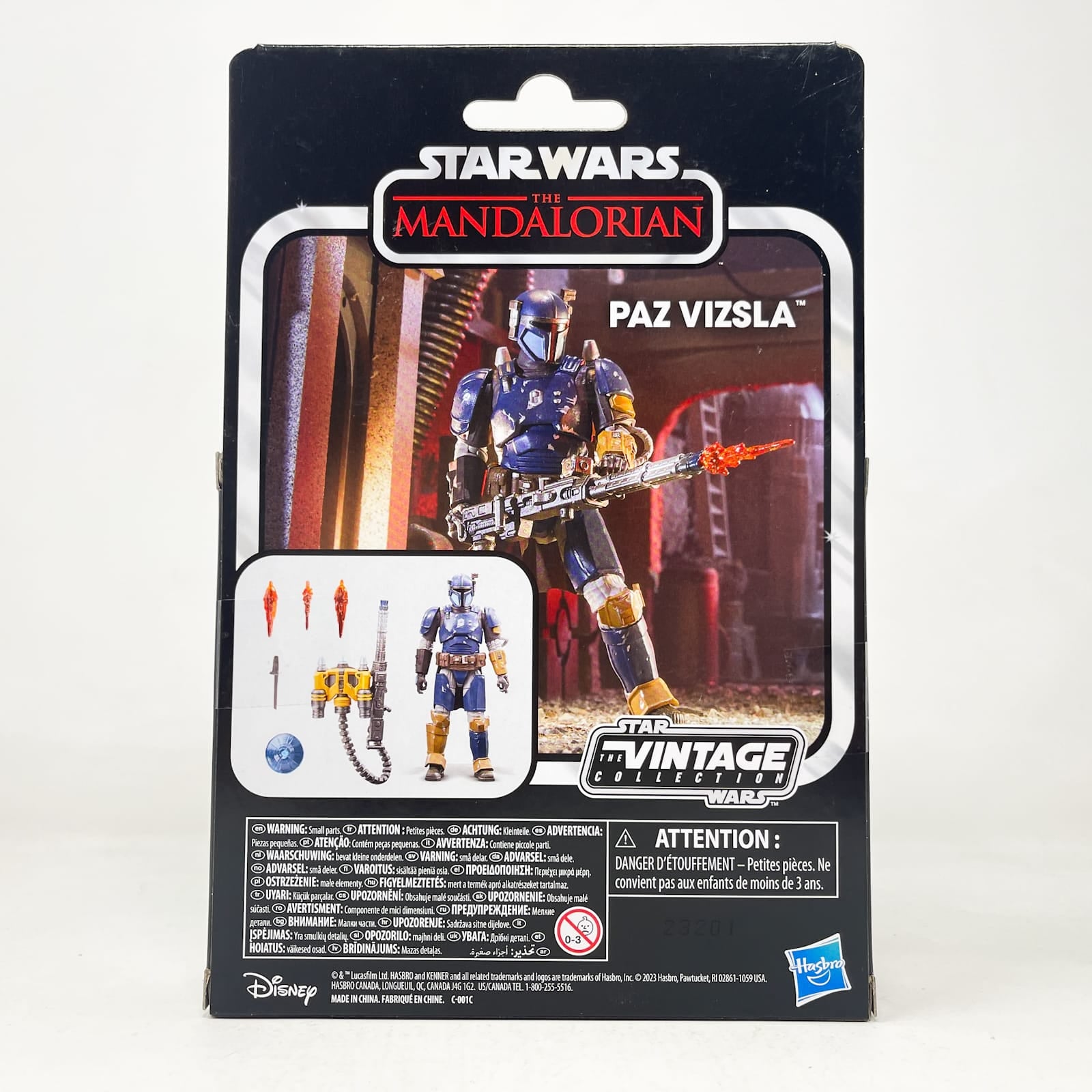 Vintage Hasbro Star Wars Vintage Collection Carded VC Paz Vizsla (Deluxe) - The Vintage Collection Hasbro Star Wars Figure