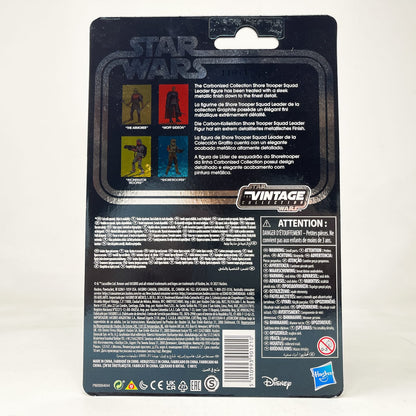 Vintage Hasbro Star Wars Vintage Collection Carded VC Shoretrooper - Carbonized (2021) - The Vintage Collection