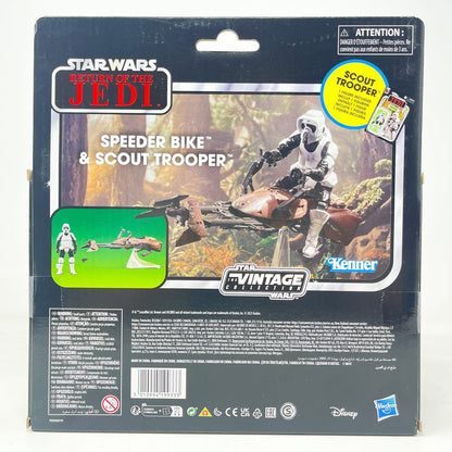 Vintage Hasbro Star Wars Vintage Collection Carded VC Speeder Bike & ROTJ Scout Trooper (Deluxe) - Hasbro Vintage Collection (2023)