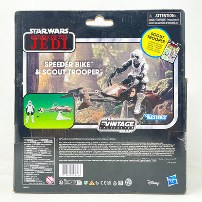 Vintage Hasbro Star Wars Vintage Collection Carded VC Speeder Bike & ROTJ Scout Trooper (Deluxe) - Hasbro Vintage Collection (2023)