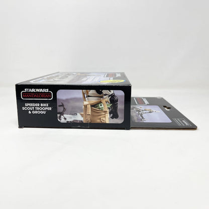 Vintage Hasbro Star Wars Vintage Collection Carded VC Speeder Bike - Scout Trooper & Grogu (Deluxe) - Hasbro Vintage Collection (2023)