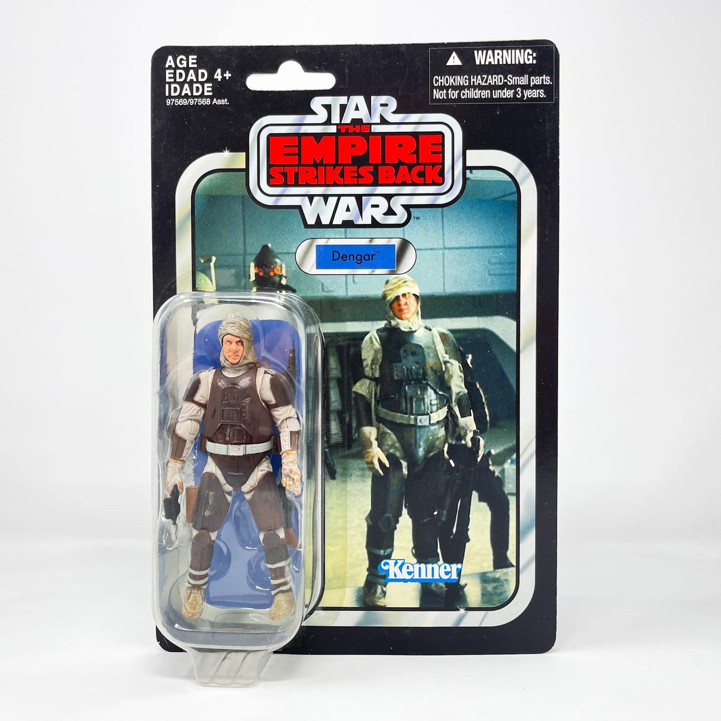 Vintage Hasbro Star Wars Vintage Collection Carded VC001 Dengar (ESB) - Canadian Offerless - Hasbro The Vintage Collection (2010)
