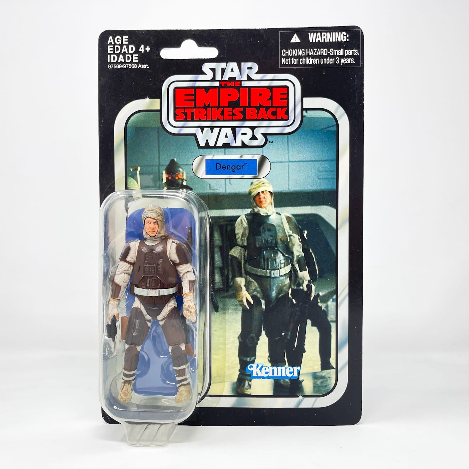 Vintage Hasbro Star Wars Vintage Collection Carded VC001 Dengar (ESB) - Canadian Offerless - Hasbro The Vintage Collection (2010)