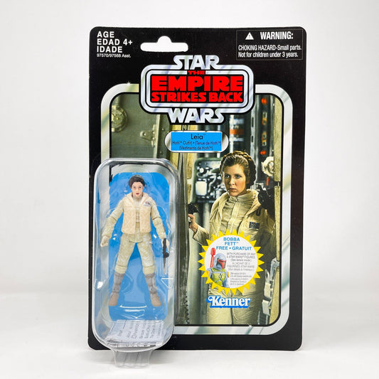 Vintage Hasbro Star Wars Vintage Collection Carded VC002 Leia - Hoth Outfit (Canadian Cardback) 2010 - The Vintage Collection Hasbro Star Wars