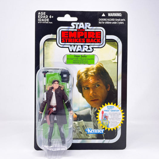 Vintage Hasbro Star Wars Vintage Collection Carded VC003 Han Solo - Echo Base Outfit (Canadian Cardback) 2010 - The Vintage Collection Hasbro Star Wars