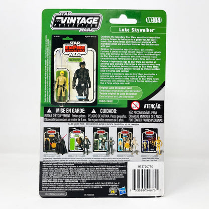 Vintage Hasbro Star Wars Vintage Collection Carded VC004 Luke Skywalker - Bespin Fatigues (2010) Canadian Offerless - The Vintage Collection Hasbro Star Wars
