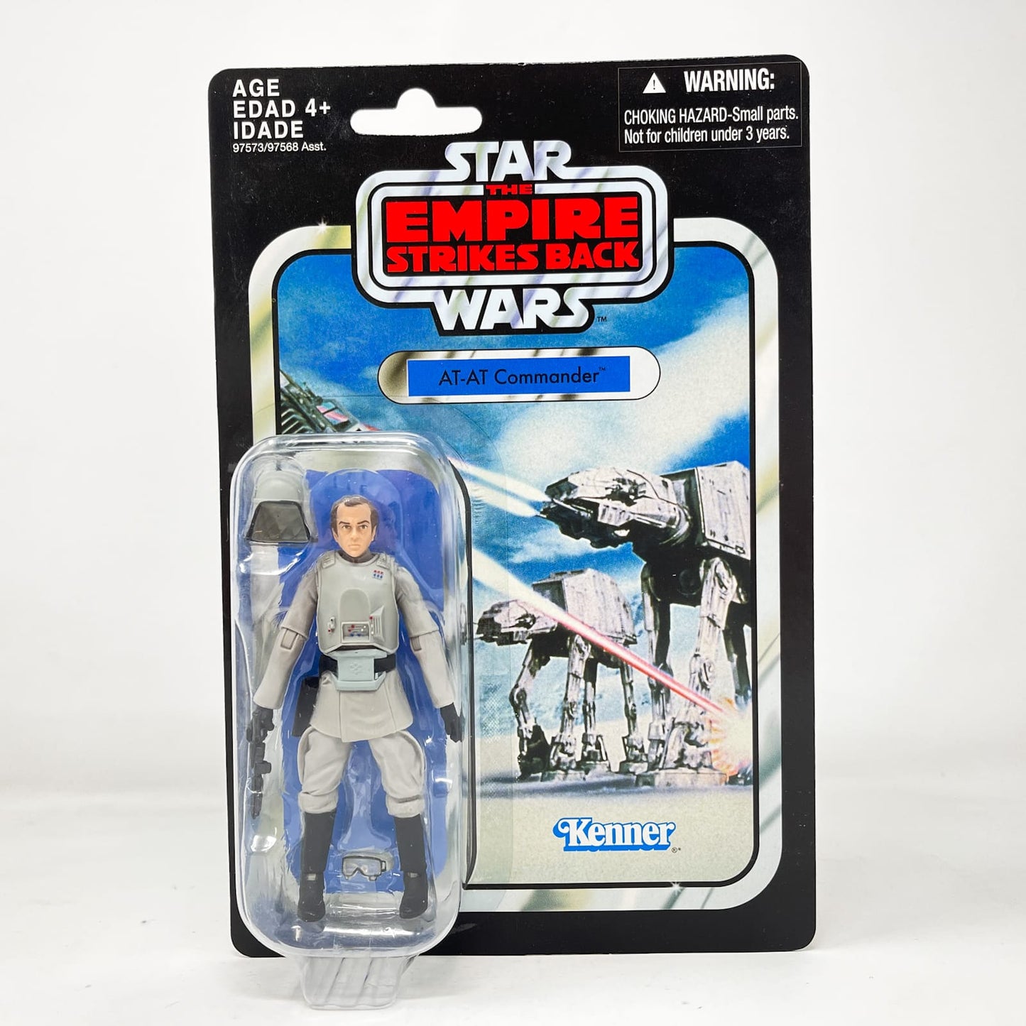 Vintage Hasbro Star Wars Vintage Collection Carded VC005 AT-AT Commander - Canadian  Cardback - Hasbro Vintage Collection