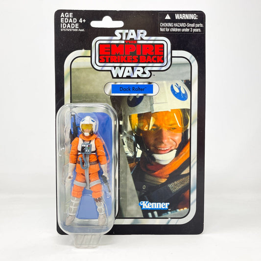 Vintage Hasbro Star Wars Vintage Collection Carded VC007 Dack Ralter - Snowspeeder Pilot (Canadian Cardback) 2010 - The Vintage Collection Hasbro Star Wars