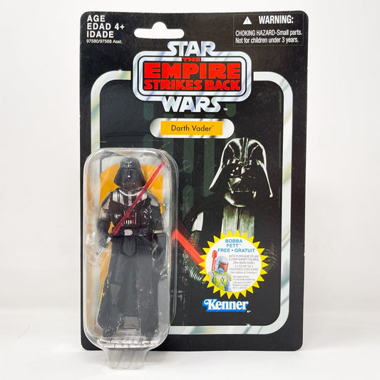 Vintage Hasbro Star Wars Vintage Collection Carded VC008 Darth Vader (ESB) 2010 - Canadian Error Offer - The Vintage Collection
