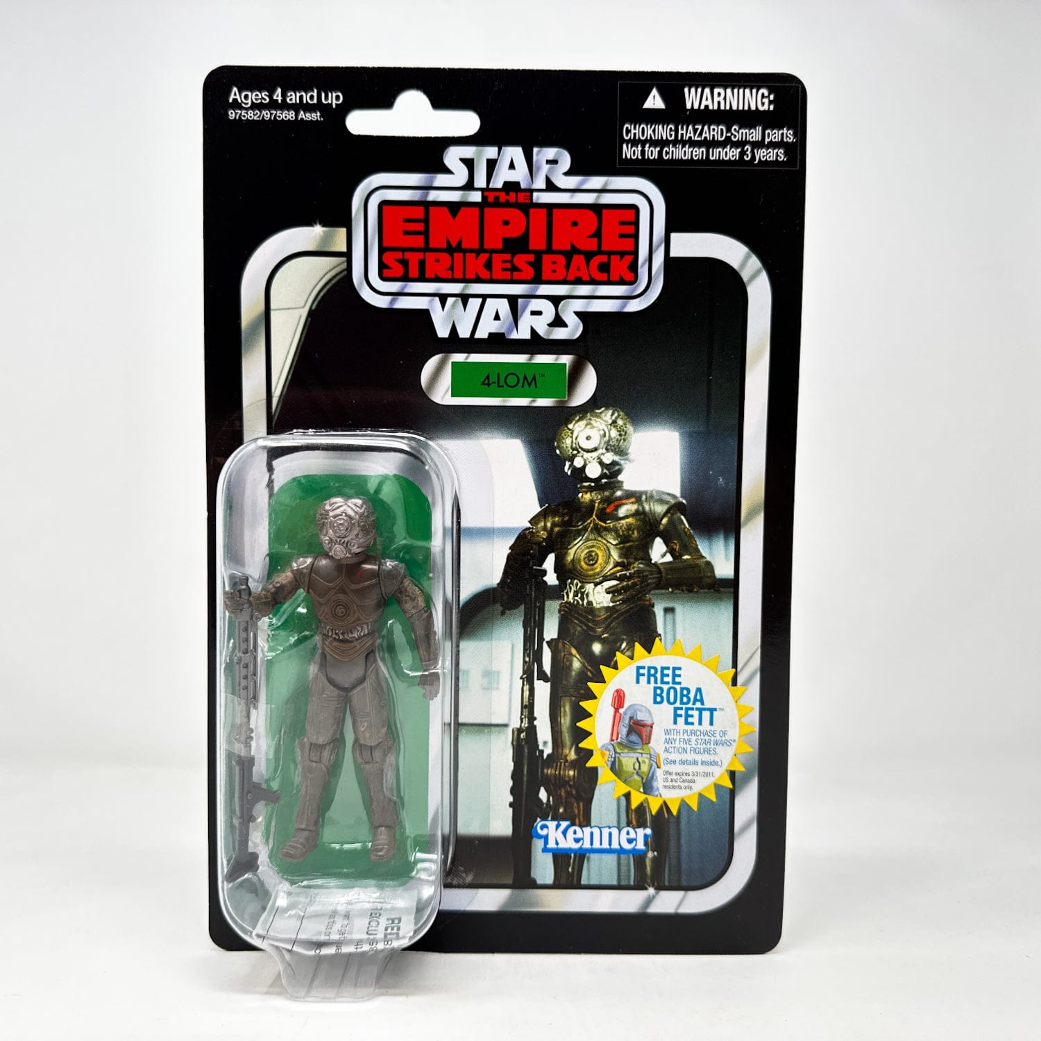 Vintage Hasbro Star Wars Vintage Collection Carded VC010 4-LOM - The Vintage Collection Hasbro
