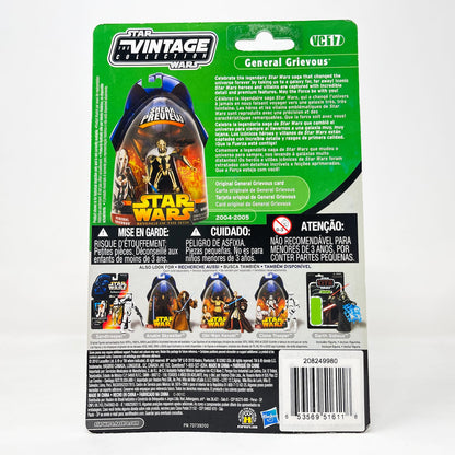 Vintage Hasbro Star Wars Vintage Collection Carded VC017 General Grievous - Canadian Fett Offer - The Vintage Collection (2010)
