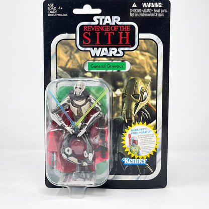 Vintage Hasbro Star Wars Vintage Collection Carded VC017 General Grievous - Canadian Fett Offer - The Vintage Collection (2010)