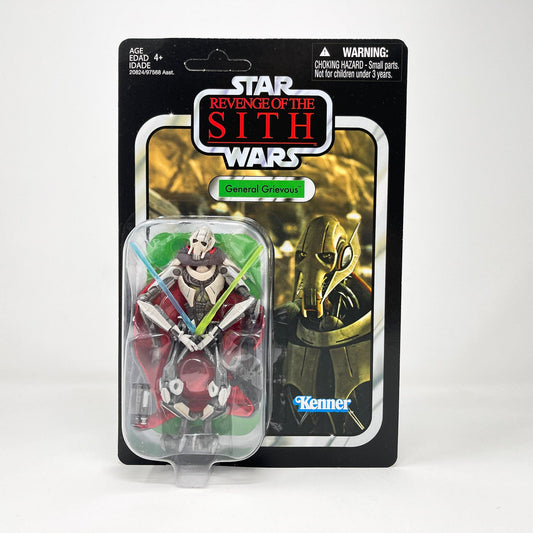 Vintage Hasbro Star Wars Vintage Collection Carded VC017 General Grievous (Unpunched) 2010 - The Vintage Collection