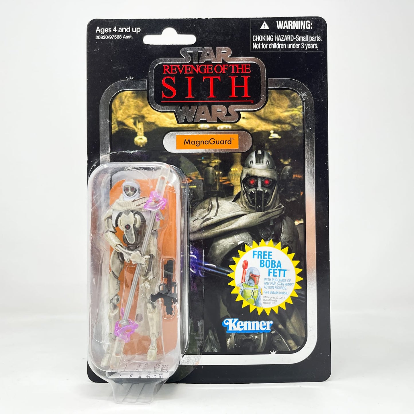 Vintage Hasbro Star Wars Vintage Collection Carded VC018 MagnaGuard - FOIL Cardnack (2010) - Hasbro Vintage Collection