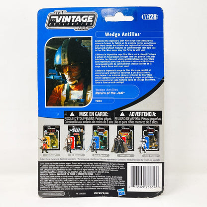 Vintage Hasbro Star Wars Vintage Collection Carded VC028 Wedge Antilles Canadian Cardback  - The Vintage Collection