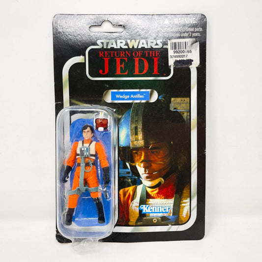 Vintage Hasbro Star Wars Vintage Collection Carded VC028 Wedge Antilles Canadian Cardback  - The Vintage Collection