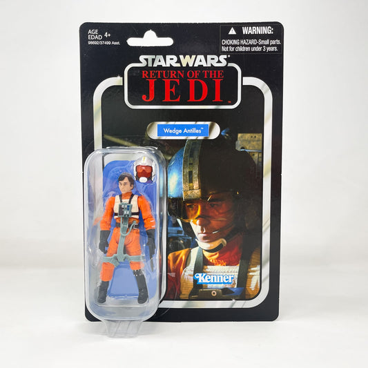 Vintage Hasbro Star Wars Vintage Collection Carded VC028 Wedge Antilles Canadian Cardback  - The Vintage Collection