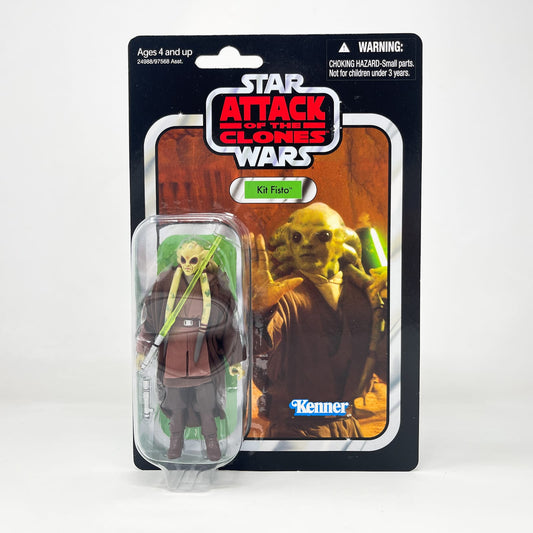 Vintage Hasbro Star Wars Vintage Collection Carded VC029 Kit Fisto - AOTC (2010) - The Vintage Collection