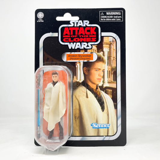 Vintage Hasbro Star Wars Vintage Collection Carded VC032 Anakin Skywalker - Peasant Disguise (2021) - The Vintage Collection Hasbro Star Wars