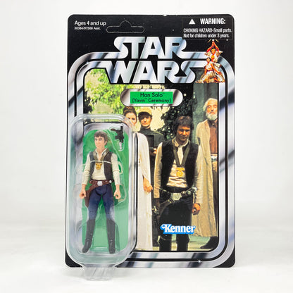 Vintage Hasbro Star Wars Vintage Collection Carded VC042 Han Solo (Yavin Ceremony) - Star Wars - The Vintage Collection (2011)