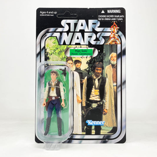 Vintage Hasbro Star Wars Vintage Collection Carded VC042 Han Solo (Yavin Ceremony) - Star Wars - The Vintage Collection (2011)