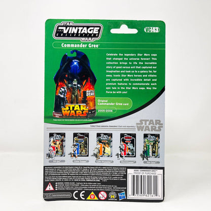 Vintage Hasbro Star Wars Vintage Collection Carded VC043 Commander Gree (2010) - The Vintage Collection