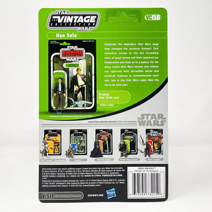 Vintage Hasbro Star Wars Vintage Collection Carded VC050 Han Solo - Bespin (2011) - The Vintage Collection