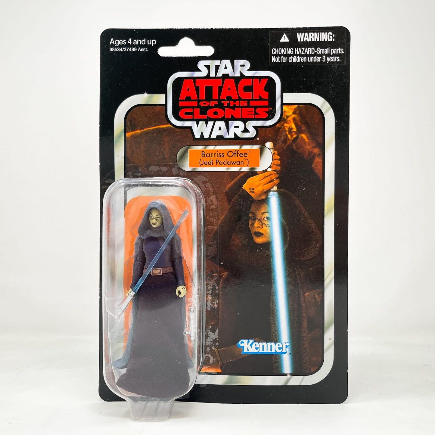 Vintage Hasbro Star Wars Vintage Collection Carded VC051 Bariss Offee - Jedi Padawan - AOTC (2011)  Offerless - The Vintage Collection