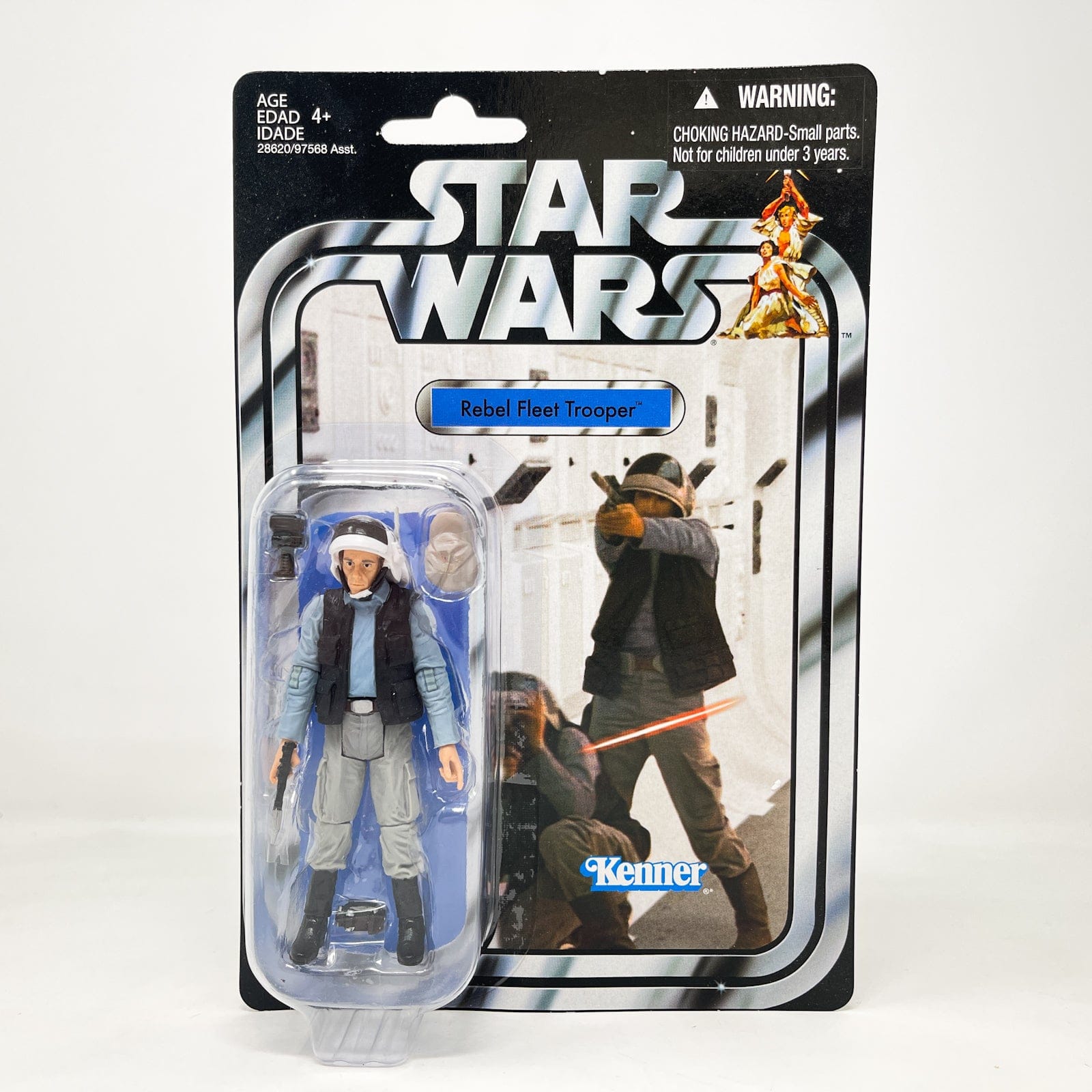 Vintage Hasbro Star Wars Vintage Collection Carded VC052 Rebel Fleet Trooper (2010) Canadian Cardback - The Vintage Collection