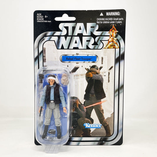 Vintage Hasbro Star Wars Vintage Collection Carded VC052 Rebel Fleet Trooper (2010) Canadian Cardback - The Vintage Collection