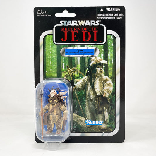 Vintage Hasbro Star Wars Vintage Collection Carded VC055 Logray - ROTJ (2011) Canadian - The Vintage Collection