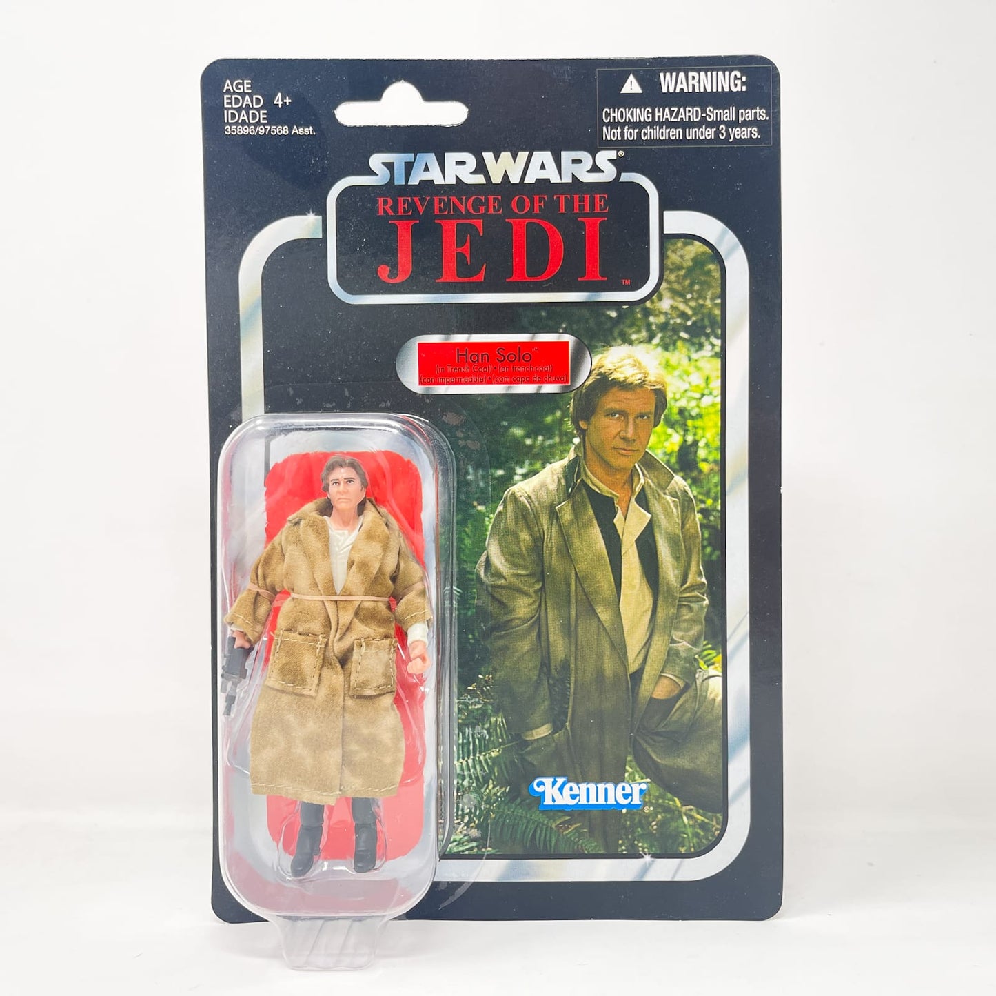 Vintage Hasbro Star Wars Vintage Collection Carded VC062 Han Solo (Endor) - Canadian - The Vintage Collection Hasbro Star Wars (2021)