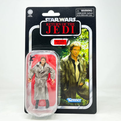 Vintage Hasbro Star Wars Vintage Collection Carded VC062 Han Solo (Endor) Reissue - The Vintage Collection Hasbro Star Wars