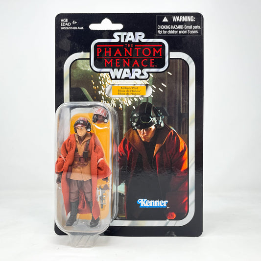 Vintage Hasbro Star Wars Vintage Collection Carded VC072 Naboo Pilot - Canadian Cardback - The Vintage Collection
