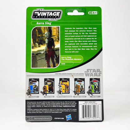 Vintage Hasbro Star Wars Vintage Collection Carded VC073 Aurra Sing 2012 - Hasbro Vintage Collection