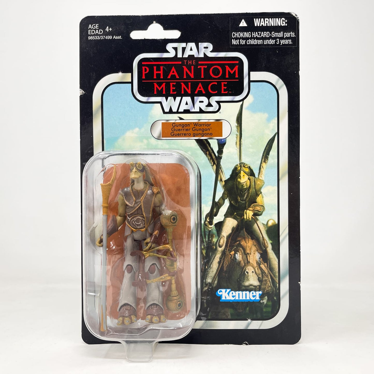 Vintage Hasbro Star Wars Vintage Collection Carded VC074 Gungan Warrior - Canadian Cardback - The Vintage Collection