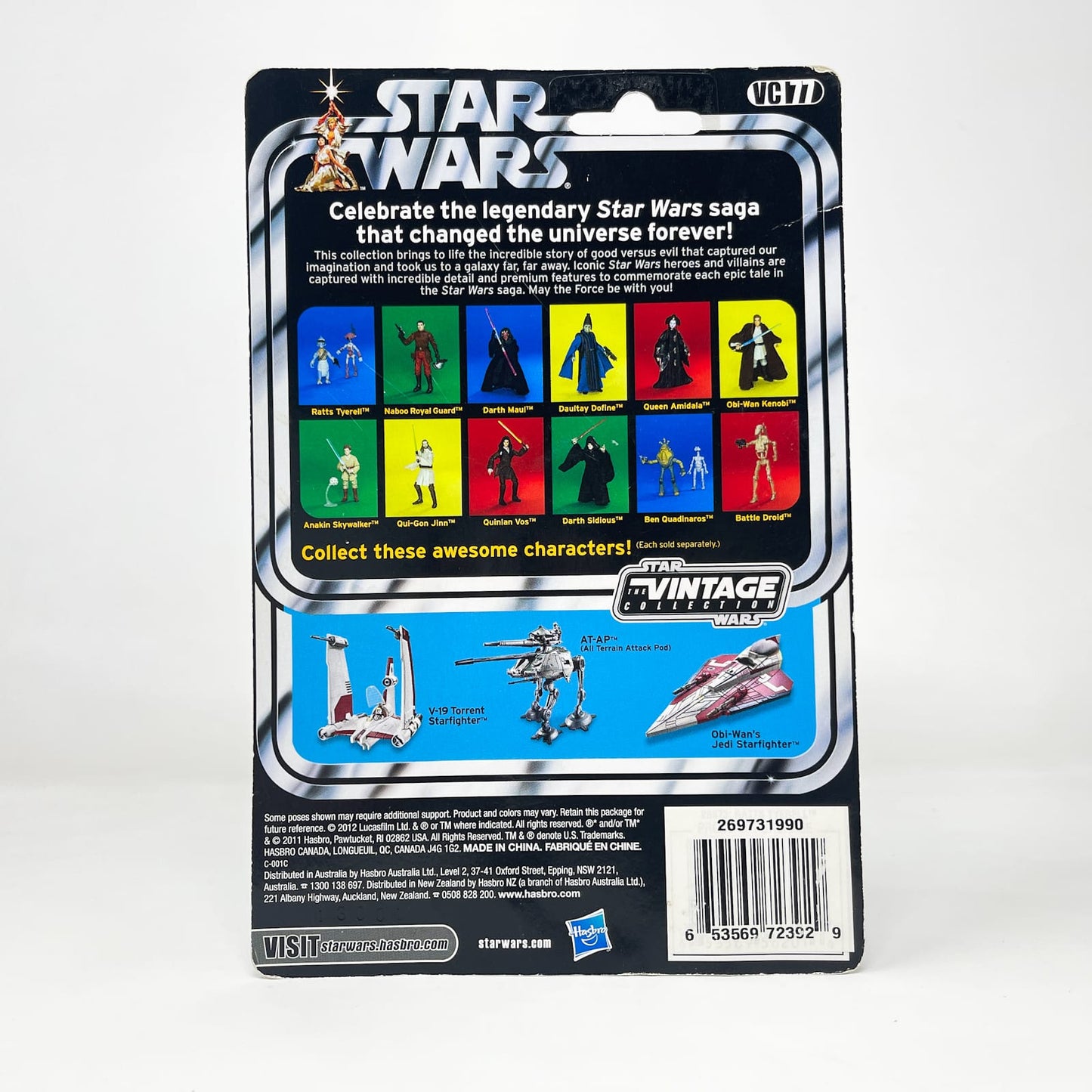Vintage Hasbro Star Wars Vintage Collection Carded VC077 Ratts Tyerell & Pit Droid (2011) - The Vintage Collection