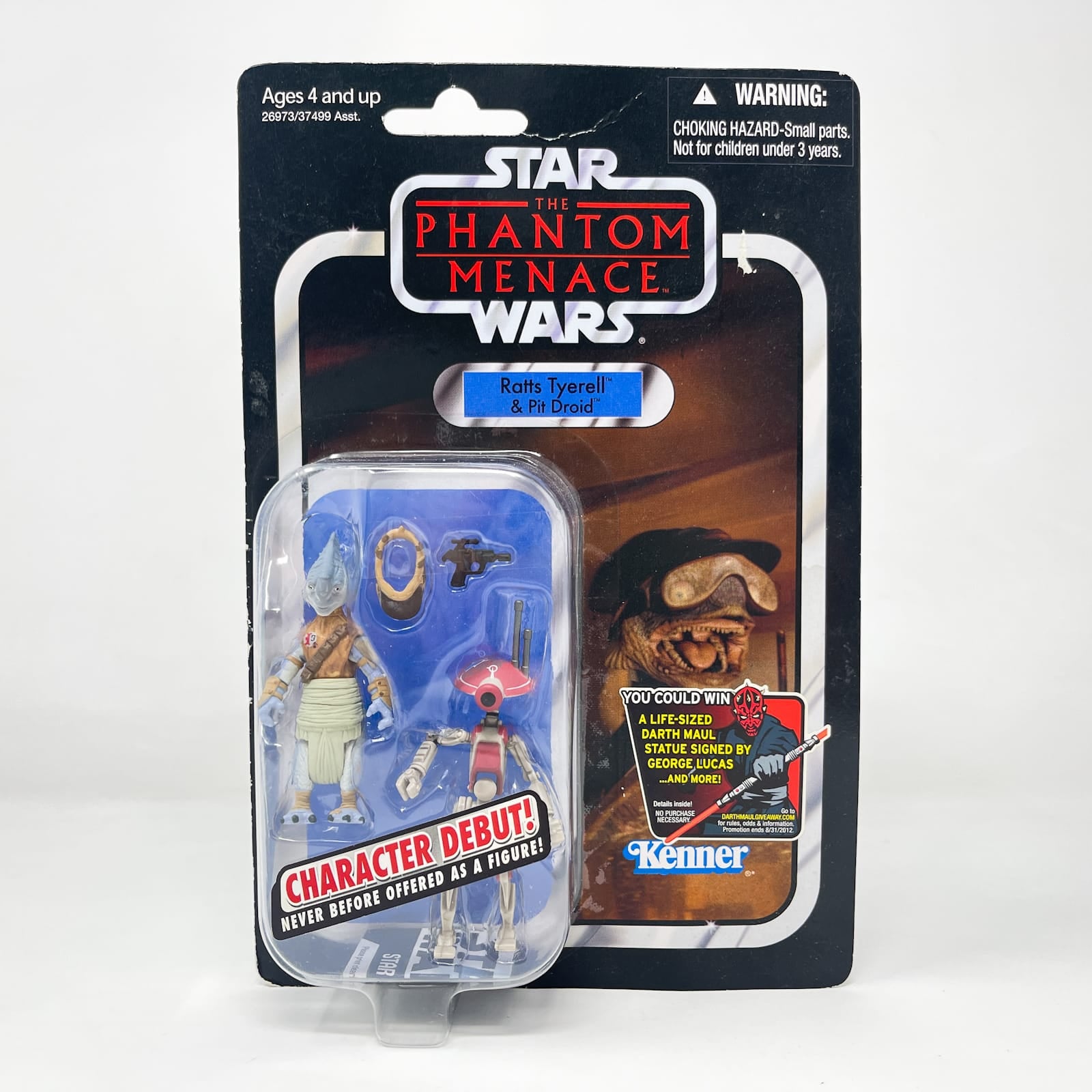 Vintage Hasbro Star Wars Vintage Collection Carded VC077 Ratts Tyerell & Pit Droid (2011) - The Vintage Collection