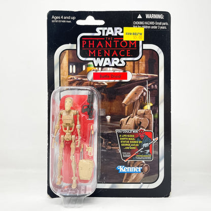 Vintage Hasbro Star Wars Vintage Collection Carded VC078 Battle Droid - TPM (2012) w/ Maul Offer - The Vintage Collection