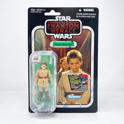 Vintage Hasbro Star Wars Vintage Collection Carded VC080 Anakin Skywalker (TPM) 2012 Canadian Maul Offer - The Vintage Collection Hasbro Star Wars