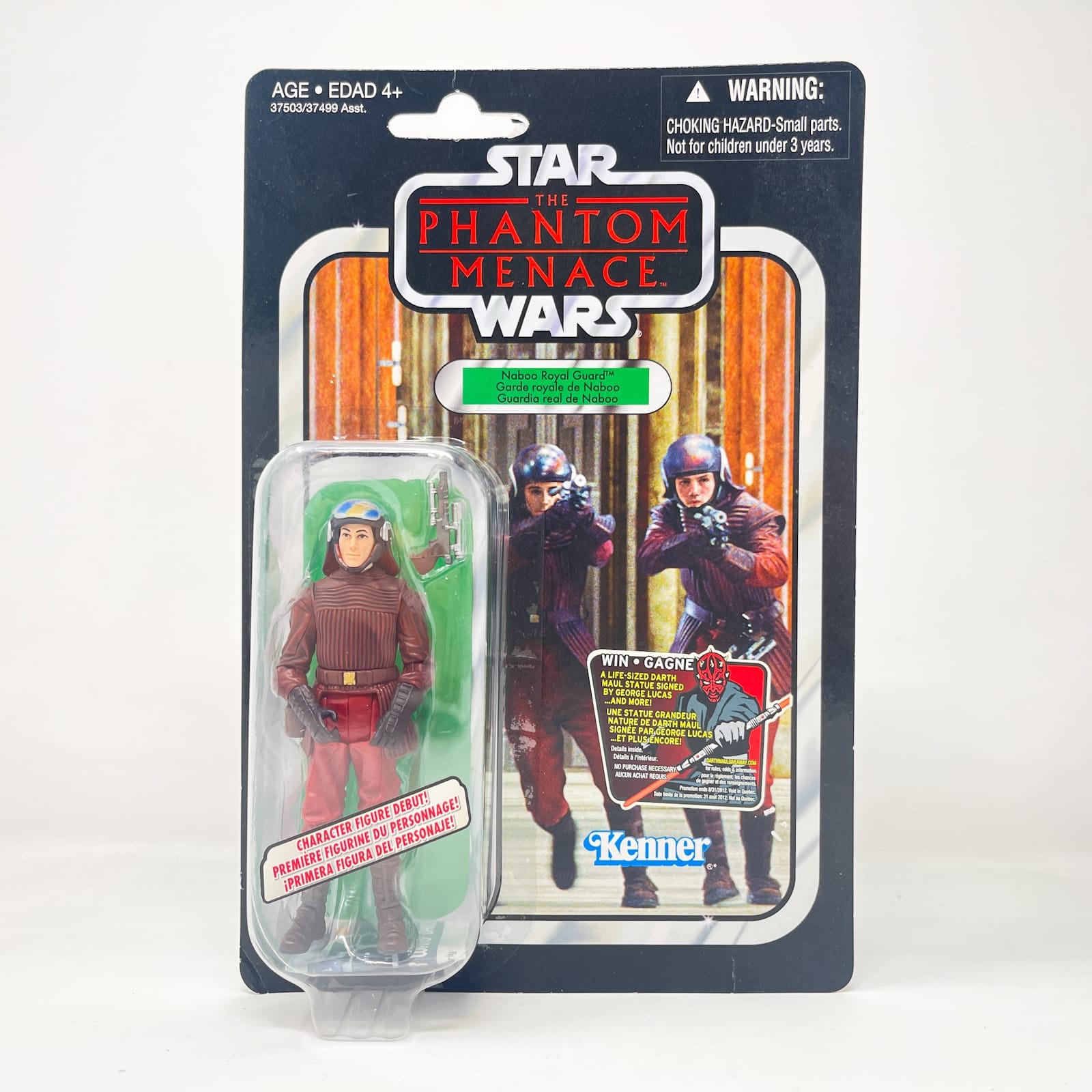Vintage Hasbro Star Wars Vintage Collection Carded VC083 Naboo Royal Guard - TPM (2012) Canadian Maul Offer - The Vintage Collection