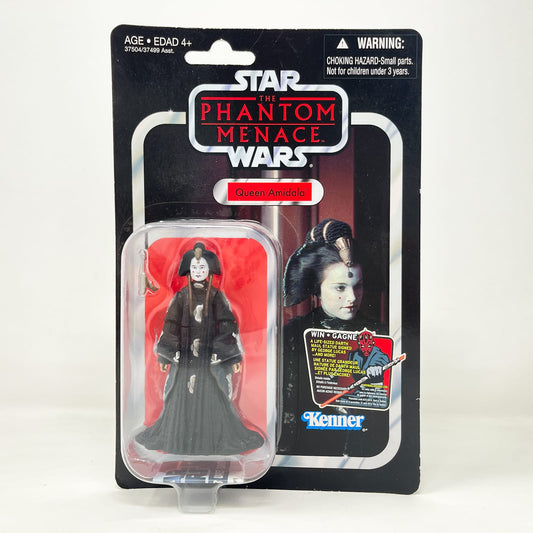 Vintage Hasbro Star Wars Vintage Collection Carded VC084 Queen Amidala - TPM (2012) Canadian w/ Maul Offer - The Vintage Collection