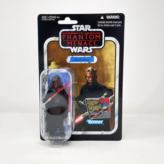 Vintage Hasbro Star Wars Vintage Collection Carded VC086 Darth Maul (2012) Canadian with Offer - The Vintage Collection