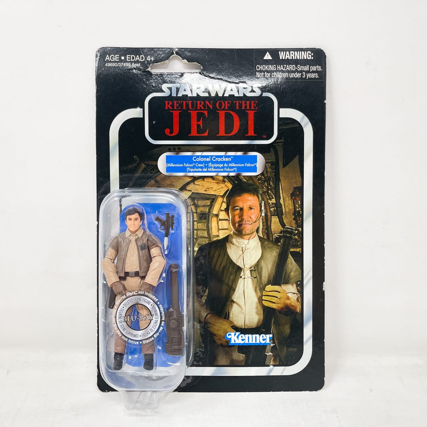 Vintage Hasbro Star Wars Vintage Collection Carded VC090 Colonel Cracken (Millennium Falcon Crew) Canadian Cardback - The Vintage Collection Hasbro