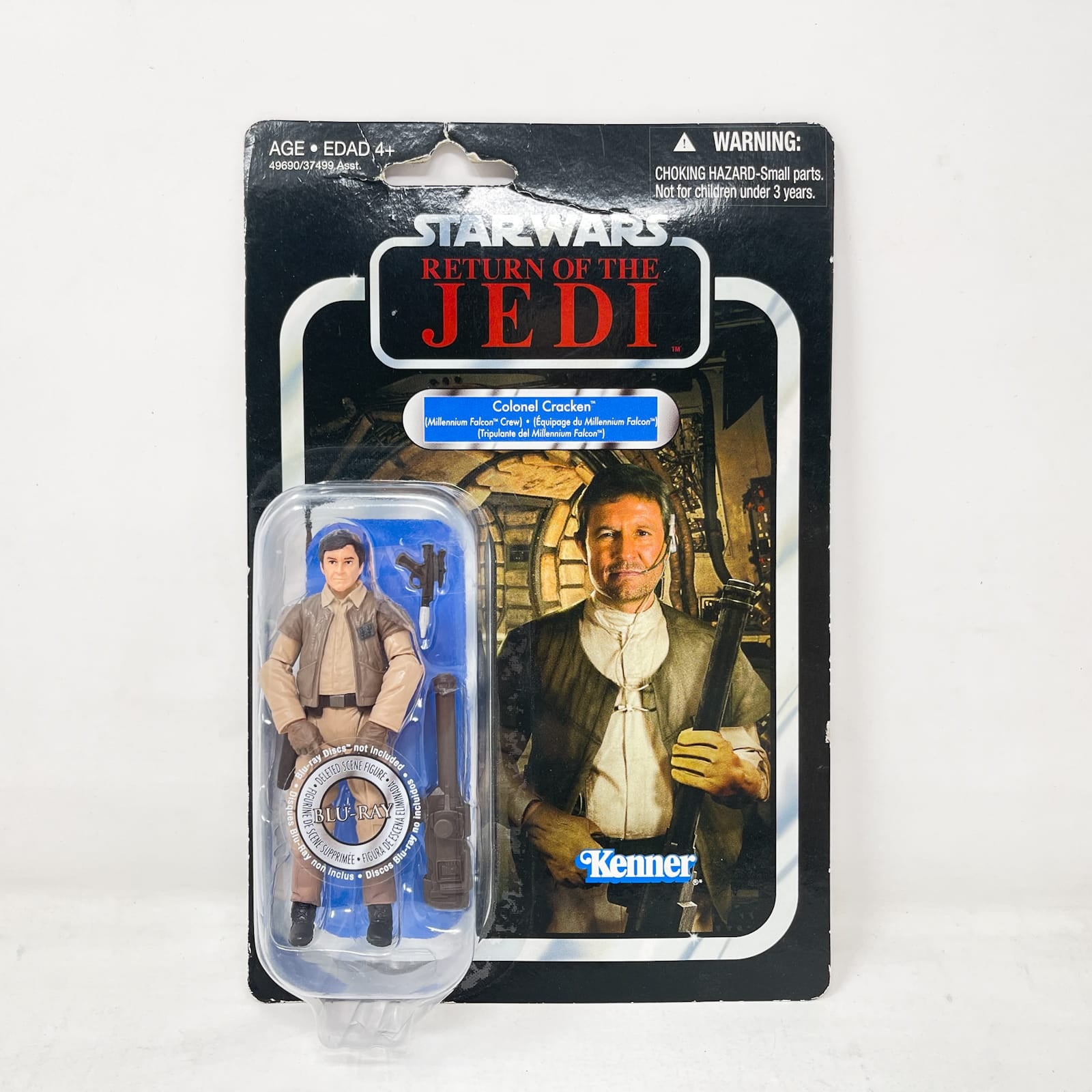 Vintage Hasbro Star Wars Vintage Collection Carded VC090 Colonel Cracken (Millennium Falcon Crew) Canadian Cardback - The Vintage Collection Hasbro