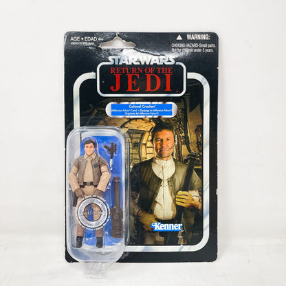 Vintage Hasbro Star Wars Vintage Collection Carded VC090 Colonel Cracken (Millennium Falcon Crew) Canadian Cardback - The Vintage Collection Hasbro