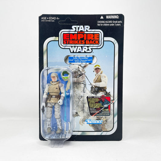 Vintage Hasbro Star Wars Vintage Collection Carded VC095  Luke Skywalker - Hoth Outfit (2011) Canadian Unpunched  - The Vintage Collection Hasbro Star Wars